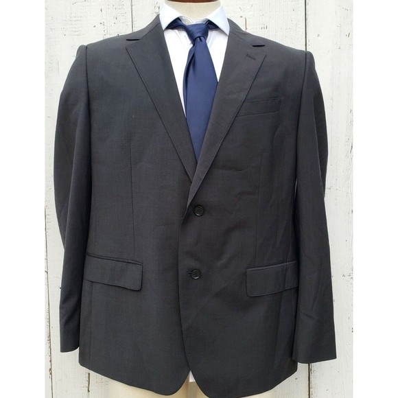 Bonobos Italian Performance Blazer Mason Solid Charcoal Men 38R Standard Fit NW - Picture 5 of 9